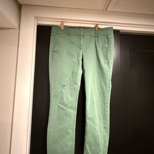 LOFT Mint Green Skinny Pants